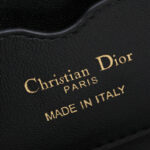 Christian Dior Miss Caro Mini Hobo Shoulder Bag Black